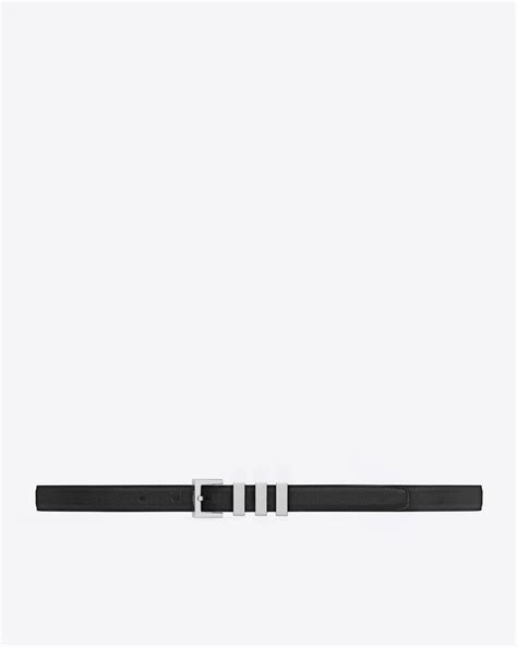 ysl classic 3 passants belt ssense|Saint Laurent Classic 3 Passants Leather Belt In Black .